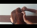 &#39;😍&#39;Puff Ponytail&#39;&#39; High Ponytail Trick // Trendy Hairstyle // Wedding Hairstyle //Cute Hairstyle