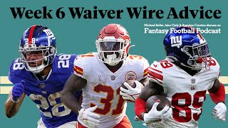 Week 6 Fantasy Football Waiver Wire Advice | The Athletic