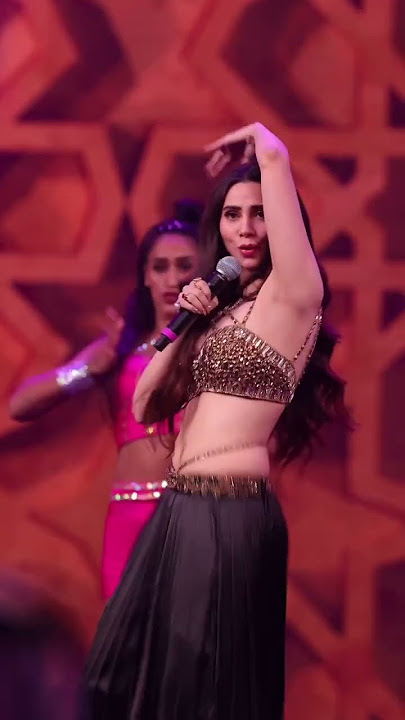 Zara Khan dance on Kusu Kusu