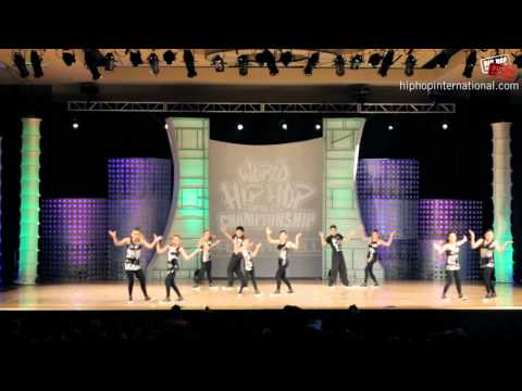 ASTC Crew (Paraguay) at World Hip Hop Dance Championship Prelims 2012 (Megacrew)