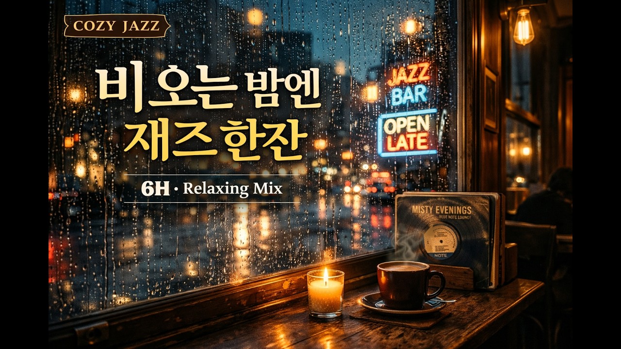 ☕ 6H Cozy Lo-Fi Jazz (Instrumental Only) | Study, Work & Relax Cafe Music