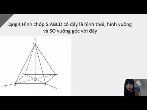 Video Gắn trục tọa độ vào hình học không gian dạng 3, 4 - YouTube