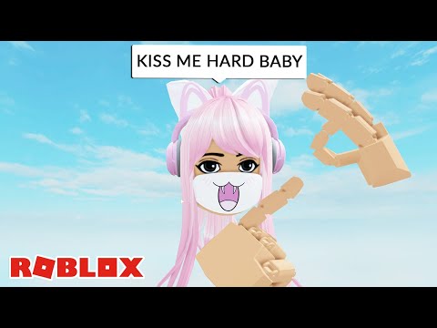 Kissing And Trolling In Roblox Vr Vr Hands Roblox Virtual Reality Trolling Youtube - roblox kissing people
