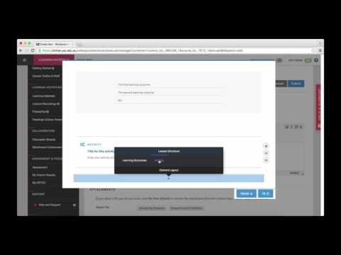 USC Blackboard+ - Content Layout Tool