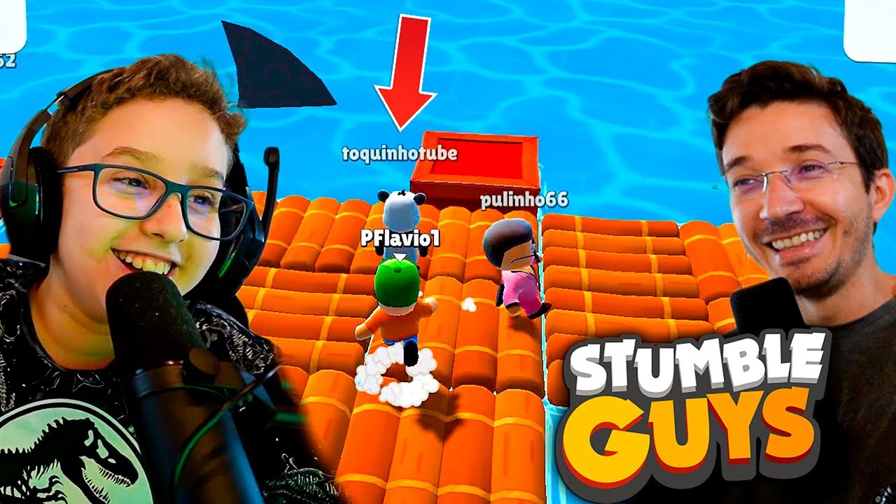 JOGAMOS STUMBLE GUYS PELA PRIMEIRA VEZ - Games