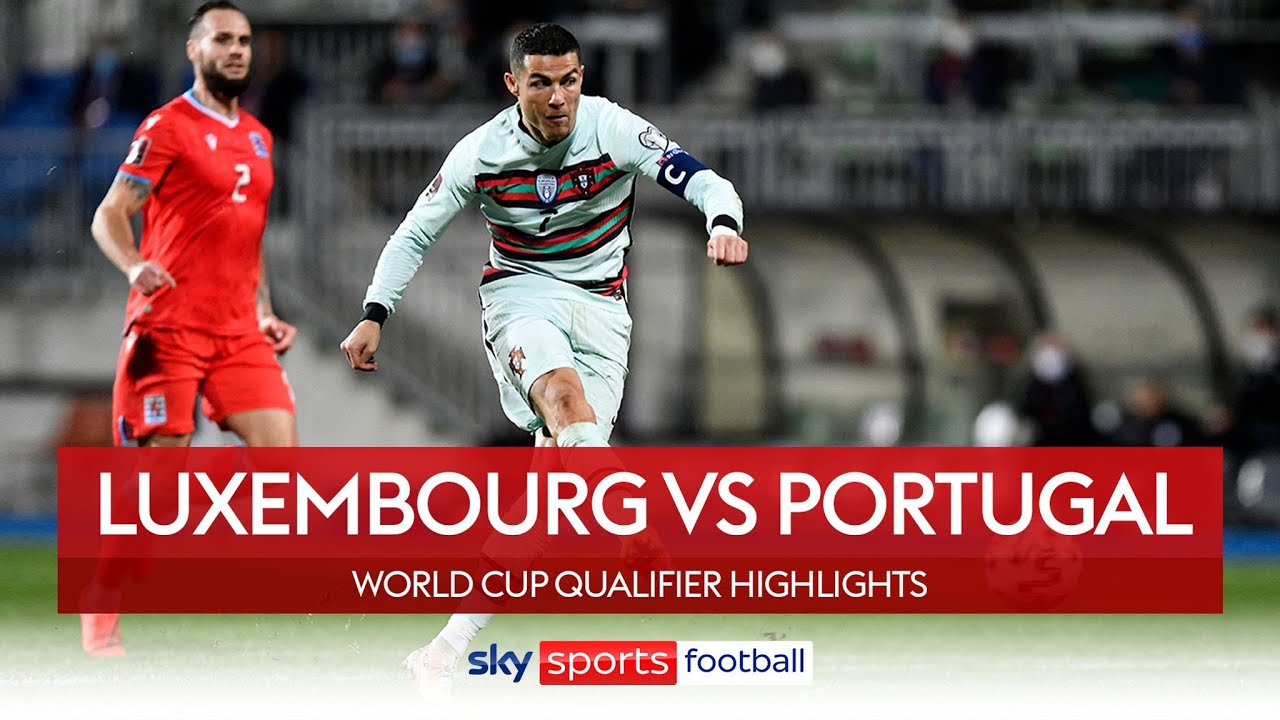 Luxembourg 1 - 3 Portugal 2022 FIFA World Cup Qualifiers Highlights