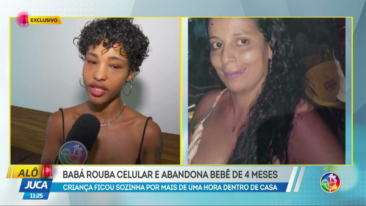 Babá rouba celular e abandona bebê de 4 meses em casa: Criança ficou sozinha mais de uma hora