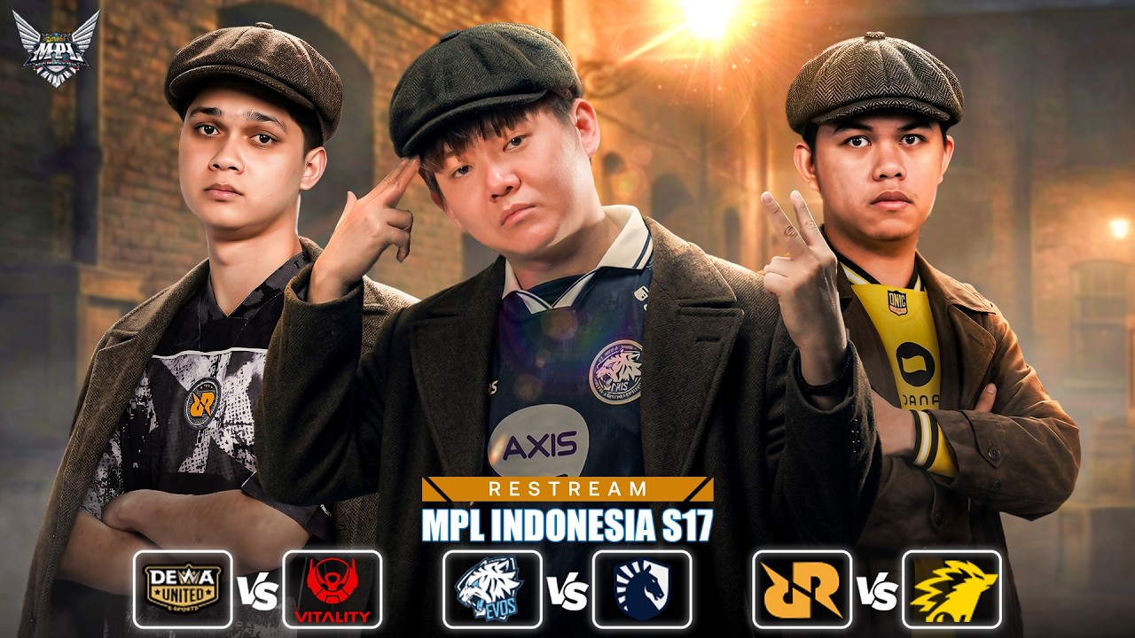 MATCH PARA SUPERMAN ! RRQ vs ONIC, EVOS vs TLID, DEWA vs BTR - MPL INDONESIA S17