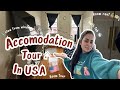 Student accommodation  usa home tour view from window  room tour  masters in usa youtube