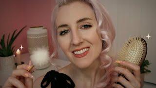ASMR for Sleep ✨ Friend Pampers You (personal attention, scalp massage, layered sounds)