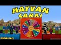 MİNECRAFT ÇARKLI HAYVAN BULMACA (Örümcek Adam Yarışmaları)