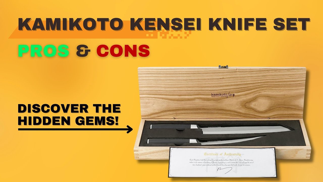  Kamikoto Kensei Knife Set: Home & Kitchen