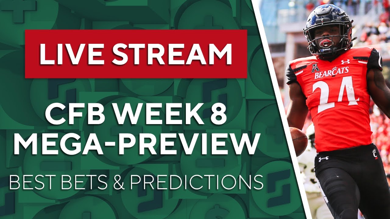 College Football Week 8 Best Bets, Picks & Predictions! | The Early ...