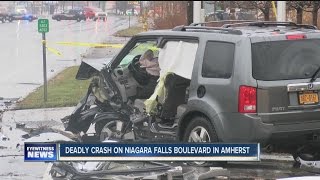 Deadly Car Crash on Niagara Falls Blvd.