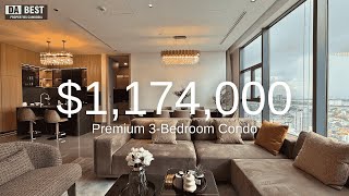 UC88 WYNDHAM GARDEN BKK1 | Premium 3-Bedroom Condo For Sale In Phnom Penh #realestate #cambodia