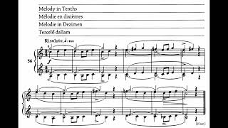 Béla Bartók - Mikrokosmos 56: Melody in Tenths
