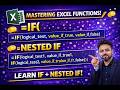 Excel IF and Nested IF Function Explained | Step-by-Step Tutorial