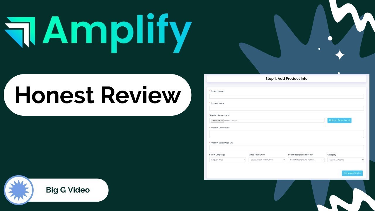 Amplify Honest Review - Video Product Reviews on Autopilot ? 