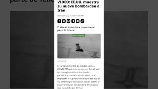 EEUU vuelve a atacar con borbandep a Iran