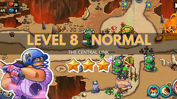 King of Defense: Level 8 NORMAL / THE CENTRAL LINK / GAMEPLAY GUIDE