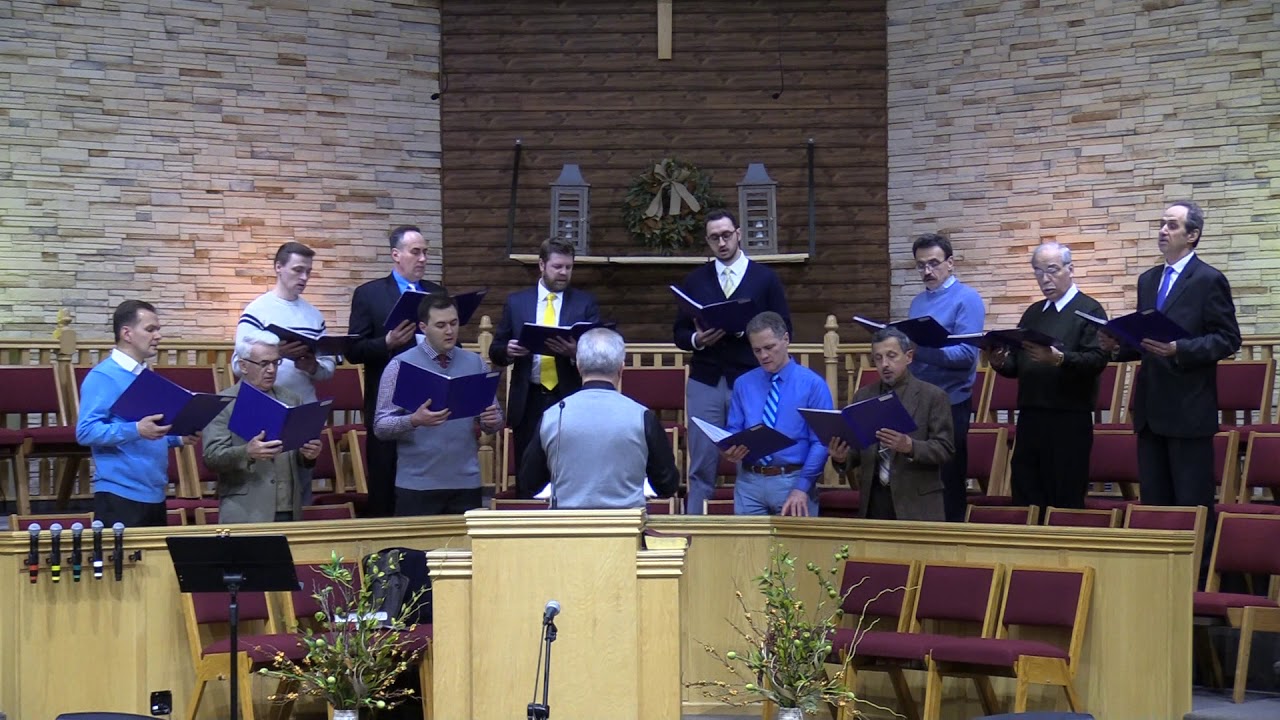 UBC Men Choir | 03.03.2019 | Хоть Крест Мой Бывает Тяжелый