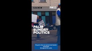 Palm Sunday rally supports immigrants in downtown Appleton