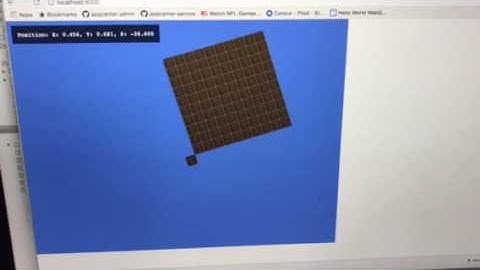 3D webgl demo - now with sound!