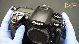 #13 TOP Mint Nikon D200 DSLR Camera Body CCD Sensor Classic Color Tested From Japan