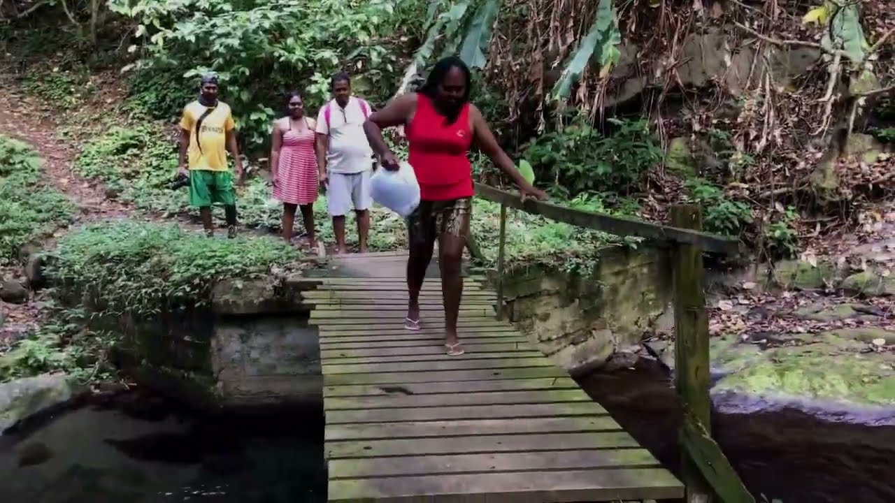 Hidden Waterfall In Owia - St. Vincent and The Grenadines