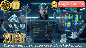 Top 03 IA pour ingénieurs CAO (2026) - Travailles 10x plus vite 🚀