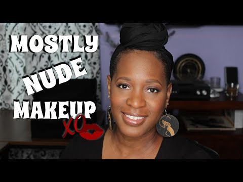 Brown/Nude makeup for the 50+