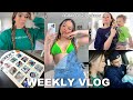 Weekly vlog couples therapy young mom life birt.ay prep  all of the chaos