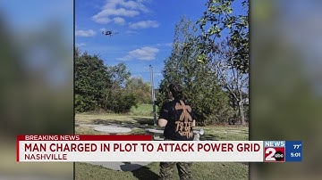 Man charged in plot to attack power grid