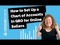 Setting up chart of accounts in quickbooks online  for online sellers