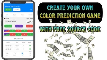 Make your own color prediction game with Free Source code