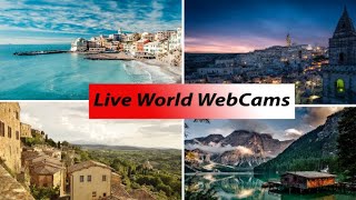 🔴 LIVE Around the World - Beautiful Earth Webcams - Relaxing Music screenshot 1