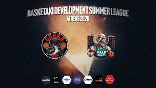 Basketaki Summer League - Cobra BC Vs Bald Eagles (10/05/2026)