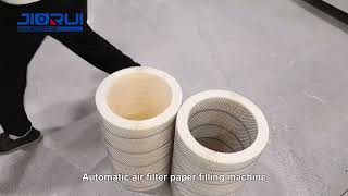 Heavy duty air filter production line