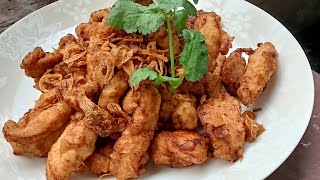 อกไก่ทอดนุ่มๆ ทอดยังไงให้เหมือนหมูทอด ทำกินได้ ทำขายกำไรงาม Fried chicken breast recipe