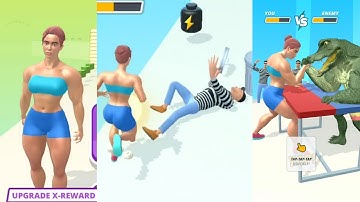 Muscle Rush || Level 119 to 122 || All Levels Walkthrough Gameplay || Android and ios gameplay