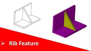 Celebrity Solidworks Rib Command : How to Create Ribs In Solidworks? Profile