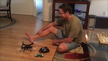 Learning to Fly Drone (Syma x5sw)