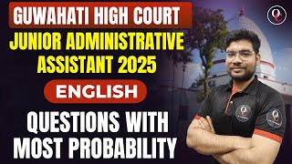 JAA | English | Gauhati High Court |  Questions with most Probability