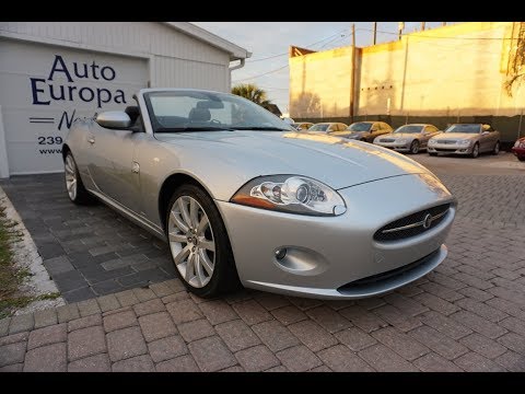 The 2007 Jaguar XK Convertible is gorgeous, and a true gentleman&rsquo;s sports car