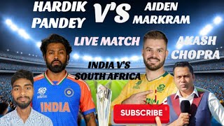 India V'S South Africa live match today.    Hardik Pandya V'S Aidem Markram T20 series