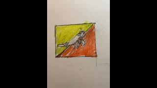 Bhutan flag drawing 🇧🇹