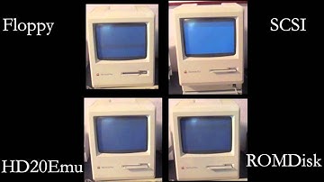 Mac Plus boot speeds