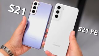 Samsung Galaxy S21 FE vs Galaxy S21 - Какой купить? Сравнение двух смартфонов Самсунг