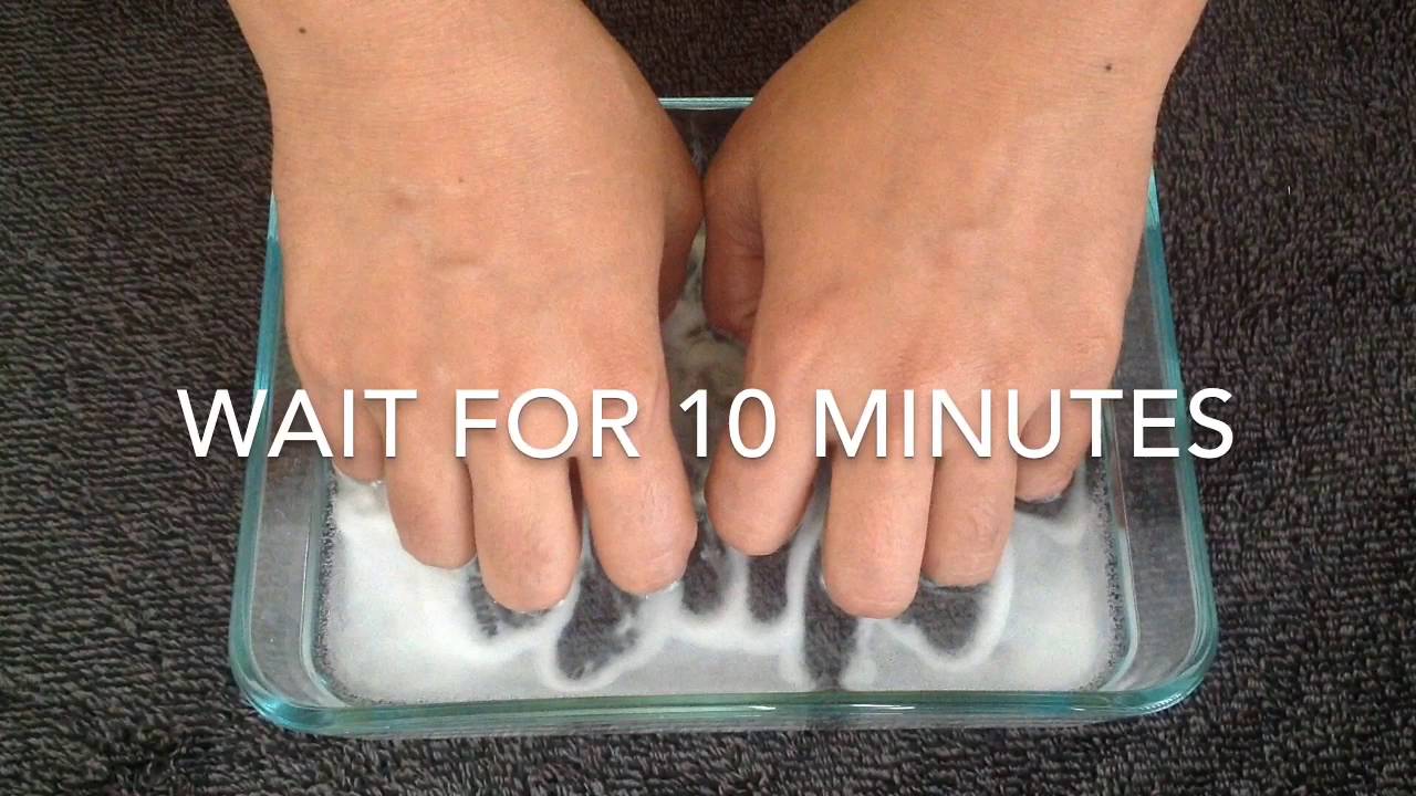 How to whiten your nails naturally 