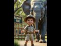 Adorable Kid Talks to an Elephant Like a Friend! 🐘 So Sweet!